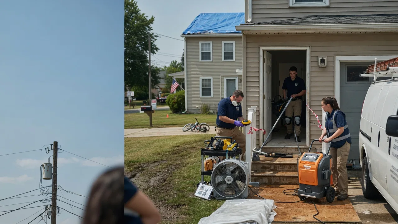 Water Damage Repair in Saline, MI near me